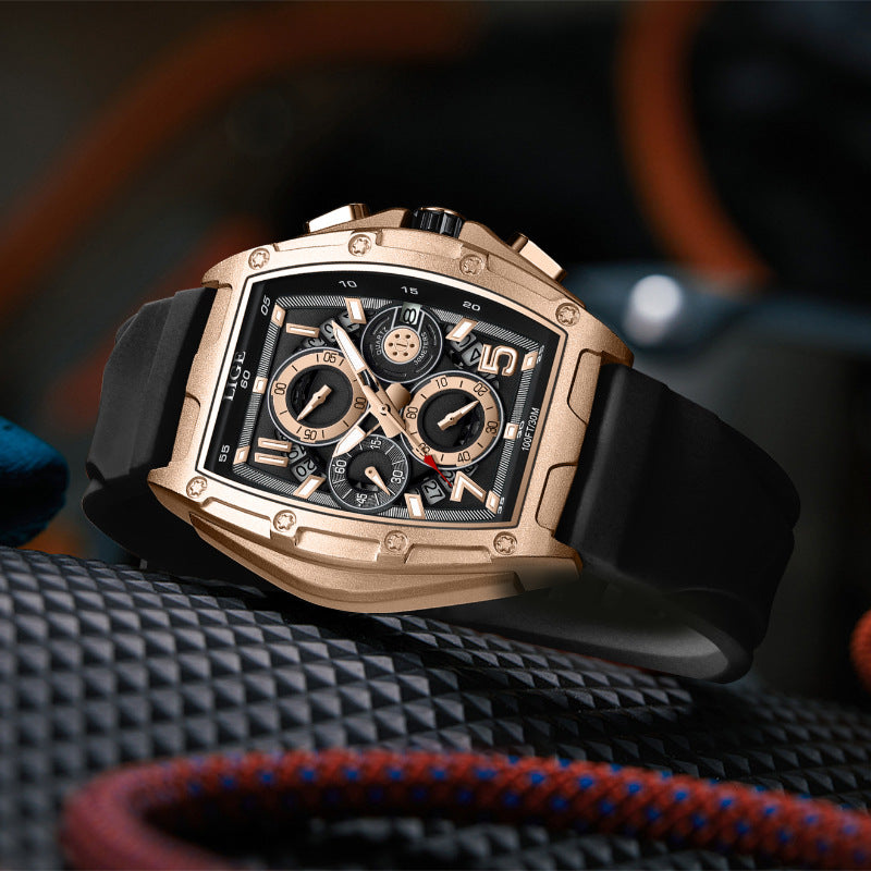 Men's Waterproof Multi-functional Sports Watch