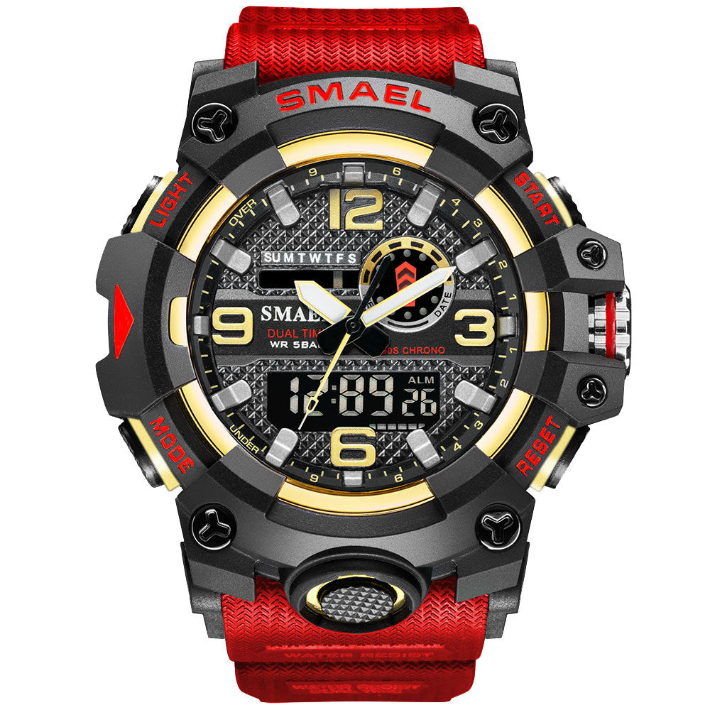 Men's Waterproof Outdoor Multi-functional Luminous Watch
