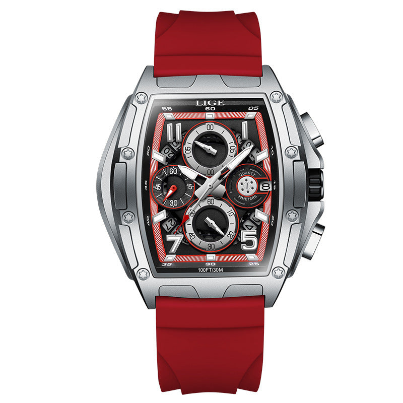 Men's Waterproof Multi-functional Sports Watch