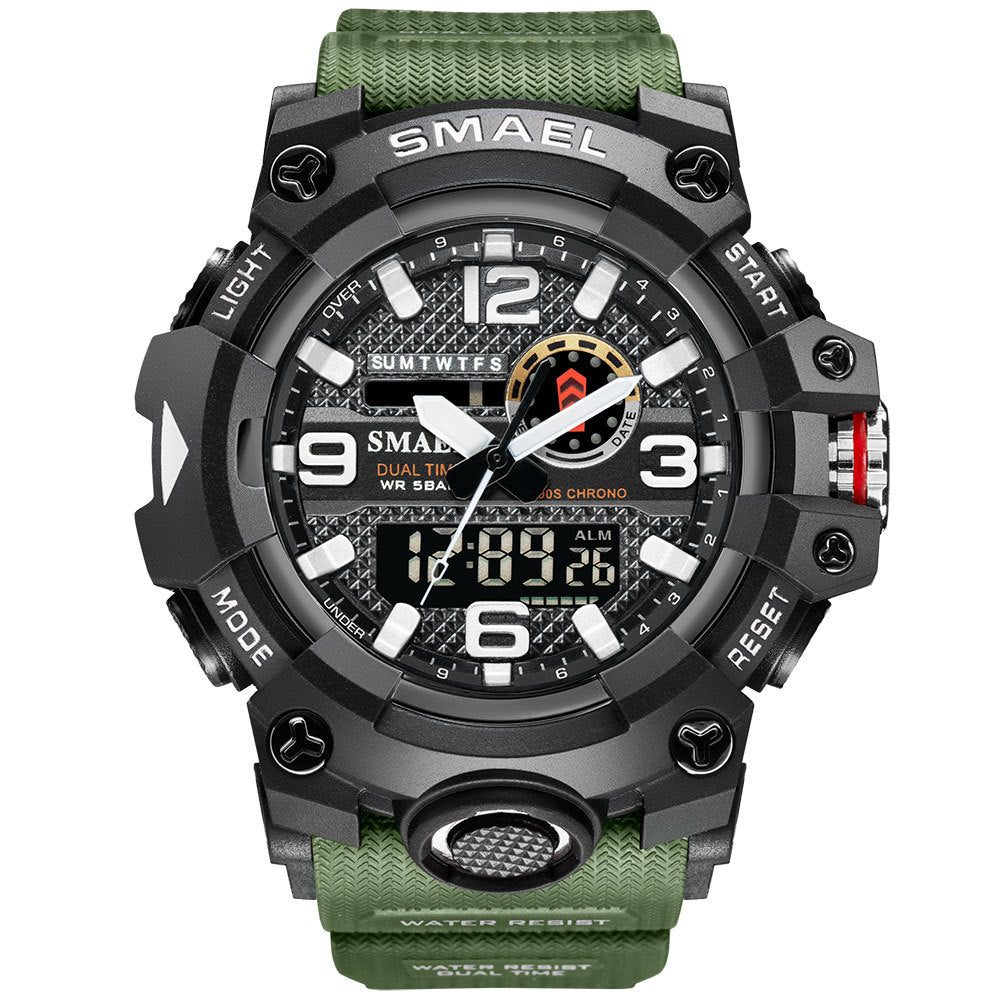 Men's Waterproof Outdoor Multi-functional Luminous Watch