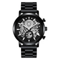 Men's Multi-functional Hollowed Out Calendar Watch