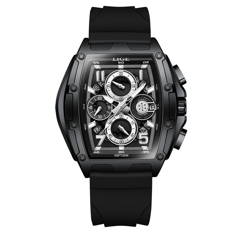 Men's Waterproof Multi-functional Sports Watch