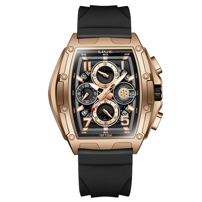 Men's Waterproof Multi-functional Sports Watch